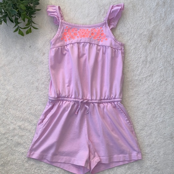 GAP Other - Gap 6/7 Lavender Shorts Romper Girls S